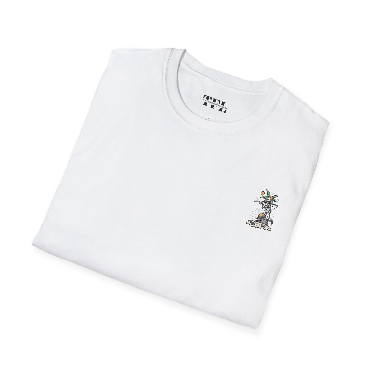 Fisherman Skull T-Shirt