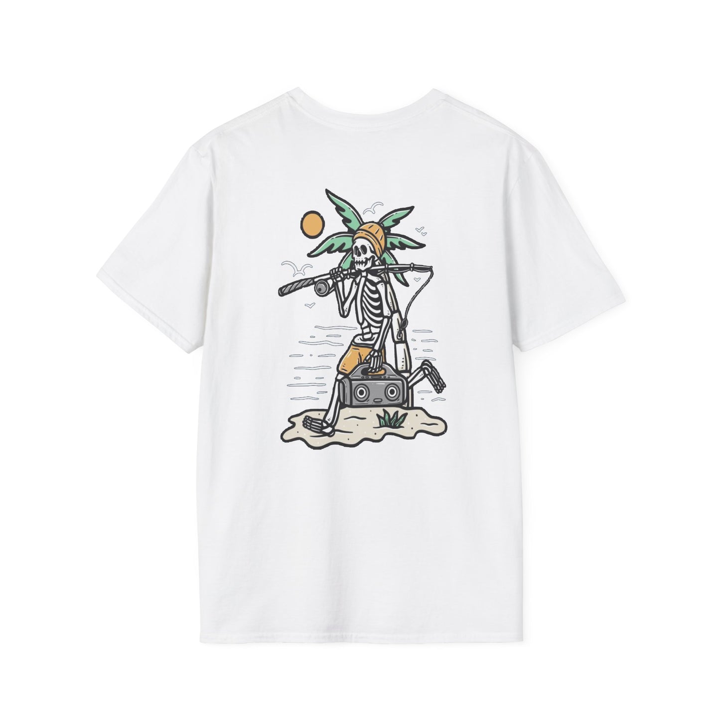 Fisherman Skull T-Shirt