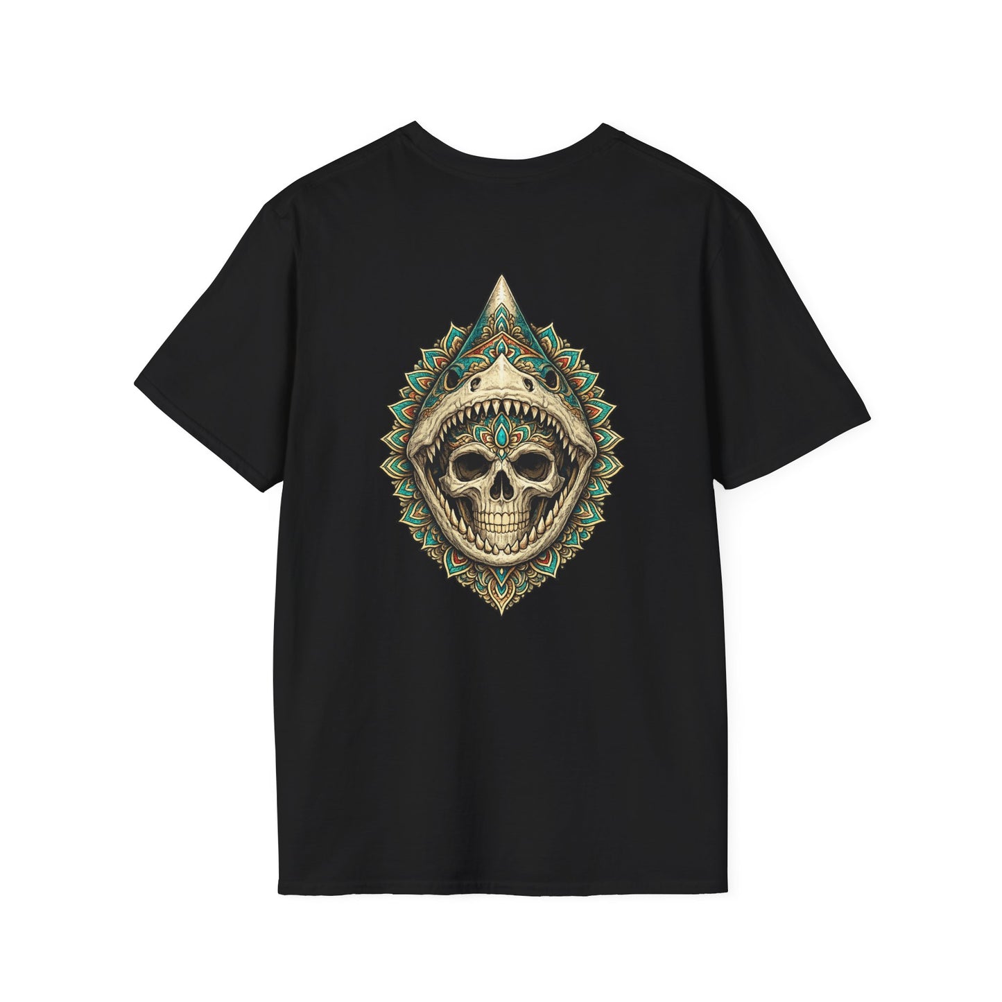 Mandala Skull Graphic T-Shirt