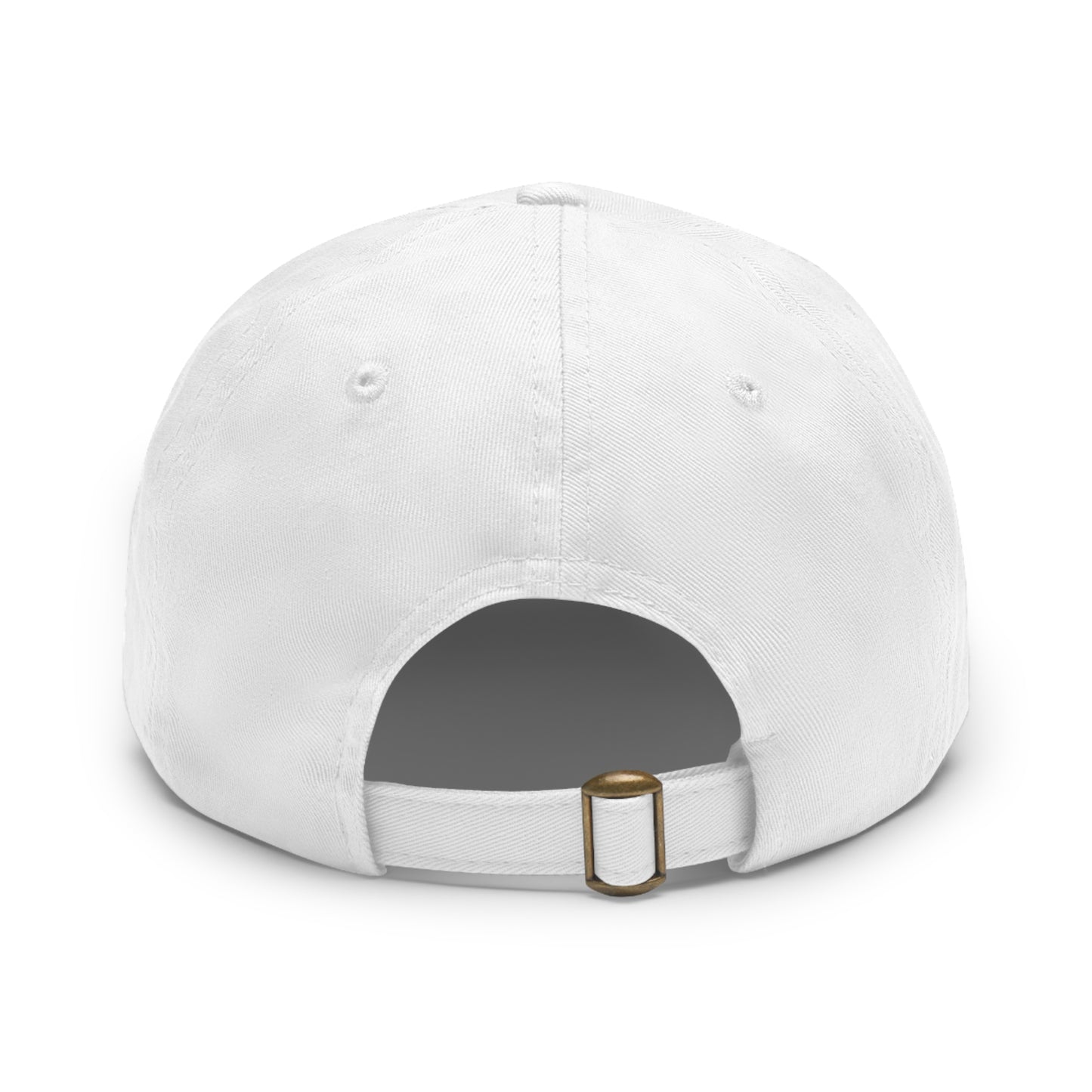 Forever Fishing Leather Patch Dad Hat - White Logo