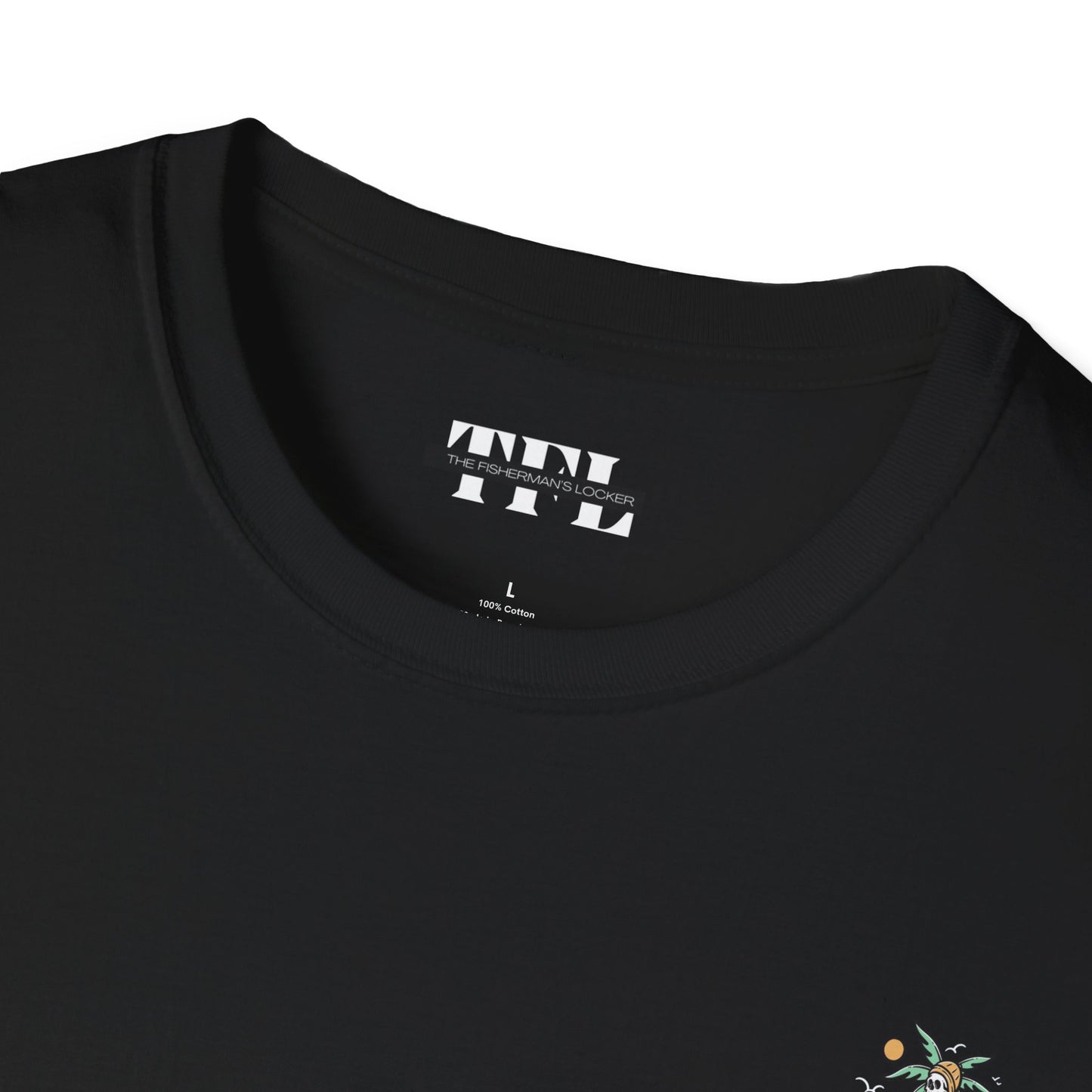 Fisherman Skull T-Shirt